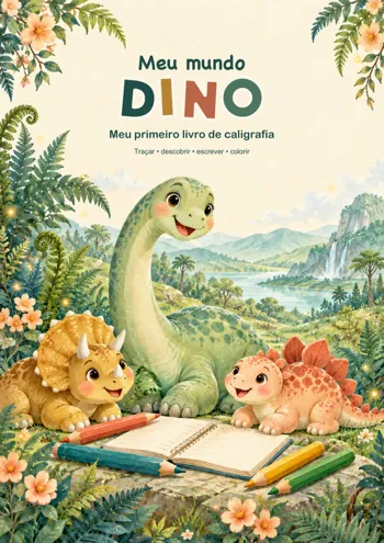 Capa do livro Meu Mundo Dino